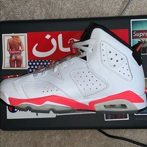 Jordan 6 Infared White